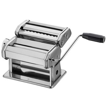 Ручна машина для пасти WMF Gourmet зі сталі, 19,5x12,5x12,5 см, 9 рівнів товщини тіста, для листів та локшини різної ширини