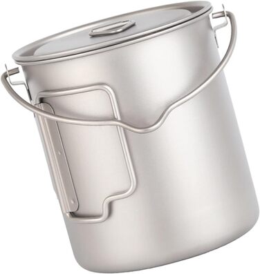 Портативна кемпінгова кружка великої місткості, портативний посуд, складний посуд, підвісні горщики для активного відпочинку, портативна кемпінгова кружка