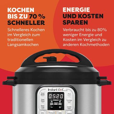 Мультиварка-скороварка Instant Pot Duo 30, 3 л електрична каструля та рисоварка