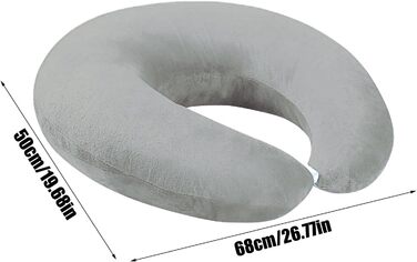 Ергономічна подушка Crealis, в&39язана гачком подушка, опорна подушка, подушка для рук, в&39язана подушка для підтримки, ігрова подушка - ваш союзник комфорту для творчих моментів, читання та ігор, для ліжка та дивана, сірий