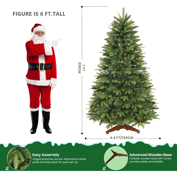 Штучна ялинка 210 см SHareconn