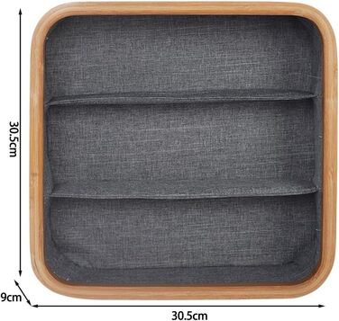 Коробка для зберігання бавовни та льону для дому, гардеробна, штабелюється, сортування пошарово, органайзер для тканини