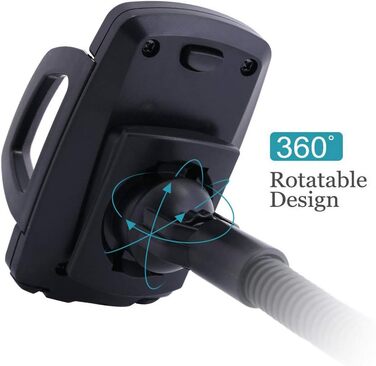 Тримач для мобільного телефону на лобове скло автомобіля, довга рука, тримач для iPhone Xs Max R X 8 Plus 7 Plus 6S, Samsung Galax