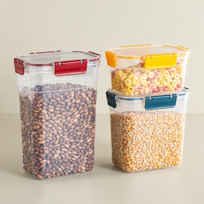 Контейнер Idea Home Clara Box MIX 0.58 л, прямокутний, пластик