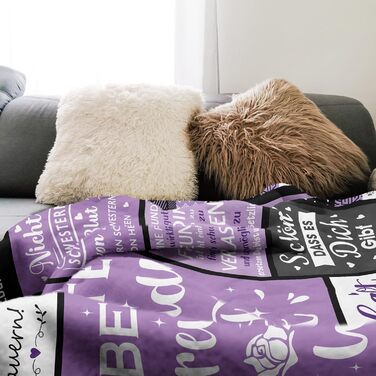 Подарунки для найкращого друга, подарунок для найкращого друга, подарунок на день народження найкращого друга, подарунок на день народження найкращого друга, подарунки для жінок, подарункова ковдра для подруг 150130 см найкращий друг 150130 см