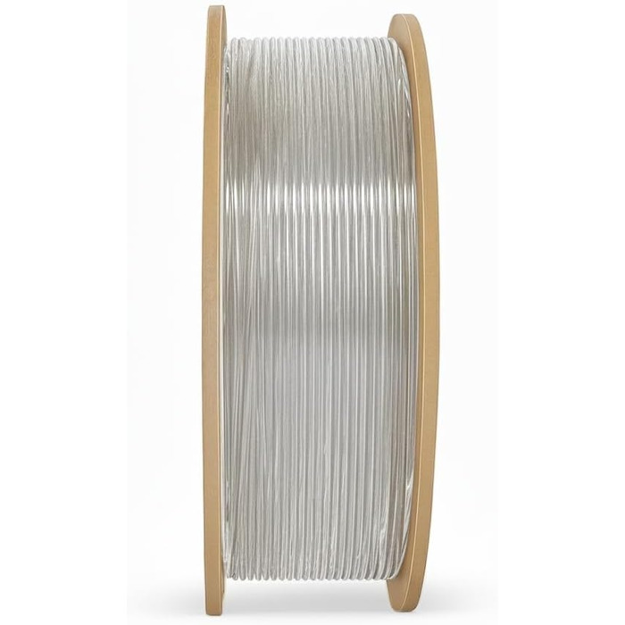 Мм ПРОЗОРИЙ 1кг нитка для 3D-друку. Високоякісний, легко друкується, ідеально підходить для моделей та прототипів. Прозорий полілактид., 3D PLA 2.85