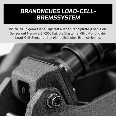 Педалі Fanatec Sim Racing CSL Elite V2 комплект із 3 педалей для симуляторів гонок (зчеплення, гальмо, акселератор), гальмівна система з датчиками навантаження та двоступеневим датчиком, датчики Холла ПК, PS5, PS4