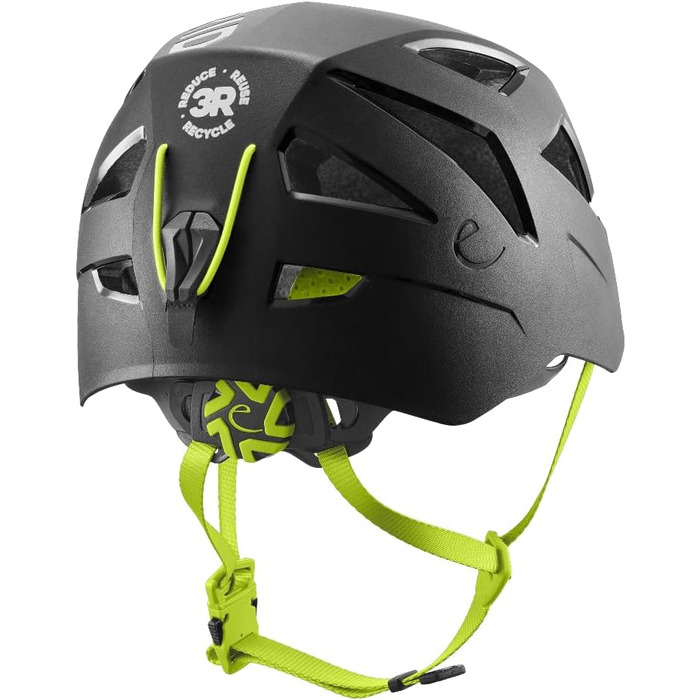 Шолом для скелелазіння Edelrid Zodiac 3R - розмір 55-61 см (зовнішня оболонка виготовлена з перероблених альпіністських мотузок) нічний