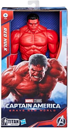 Капітан Америка Чудовий новий світ, фігурка червоного Халка з серії Titan Hero Series Deluxe
