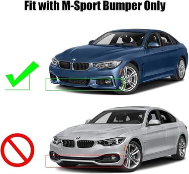 Автомобільний передній спойлер для BMW 4 Series F32 F33 F36 2014 2015 2016 2017 2018 2019 2020 Автомобільний передній бампер Спліттер Спойлер для губ Розщеплювач губ, Стайлінг Аксесуари проти зіткнень