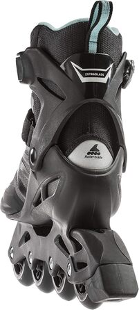 Роликові ковзани Zetrablade Жіночі дорослі фітнес ролики чорні світло-блакитні Performance Inline Skates