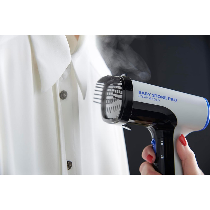 Паровий випрямляч Russell Hobbs складаний, компактне зберігання кабелю Steam & Fold (1500 Вт, швидке нагрівання, вкл. насадку для