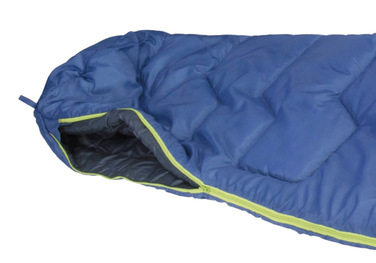 Спальний мішок High Peak Action 250/+5°C Blue/Dark Blue Left (20086)