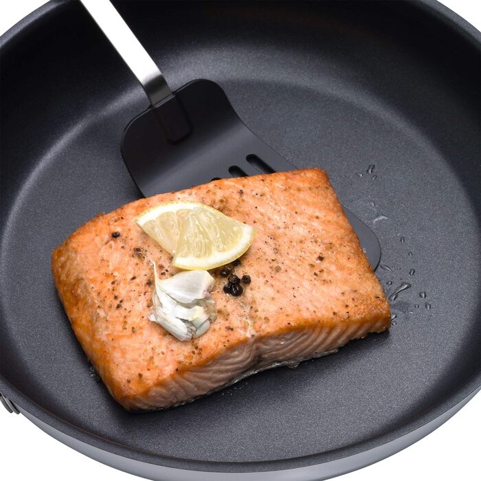 Шпатель пластиковий 32,2 см, нержавіюча сталь Cromargan частково матова, пластикова передня частина, можна мити в посудомийній маш