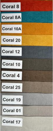 Кубоподібне сидіння 42 см - Високоякісний, простий у догляді пуф-стілець - Пуф вагою лише 4 кг - Ідеальний варіант для сидіння (Coral12)