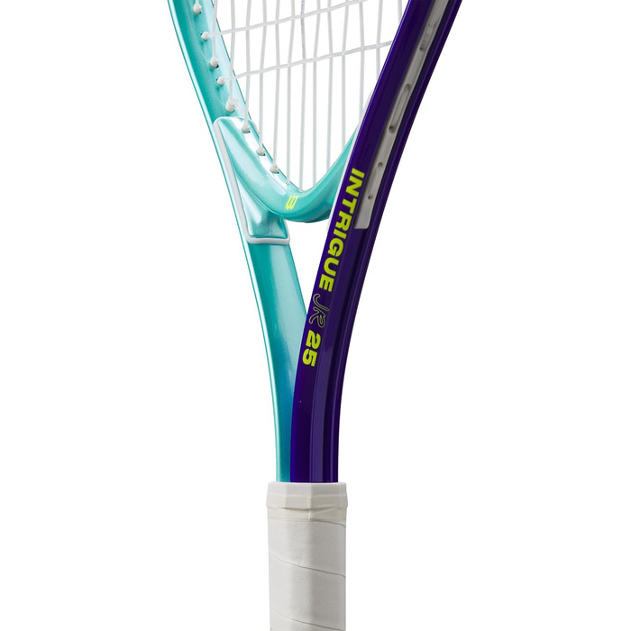 Тенісна ракетка Wilson Intrigue Jr 25, синьо-зелена/синя