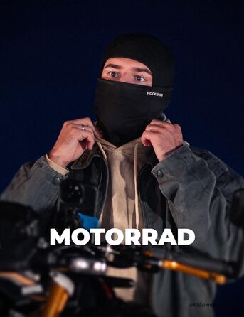 Балаклава ROCKBROS Осінь/Зима Термобалаклава для спорту на свіжому повітрі Велоспорт Лижі Сноубординг Світловідбиваюча Вітрозахисна Пилонепроникна Дихаюча для жінок Чоловіків 2 шт. Один розмір Чорний Чорний