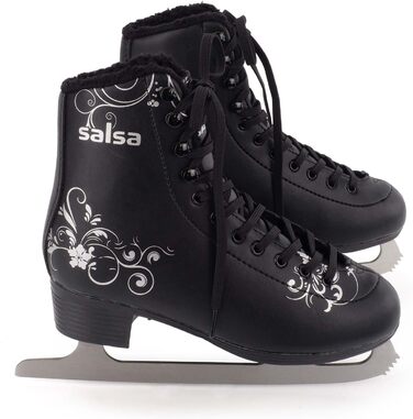 Жіночі ковзани BAUD з підкладкою чорні 37-41