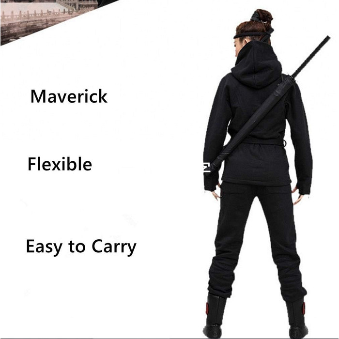 Парасолька Moontay Велика парасолька катана Самурайська парасолька з мечем Stormproof з довгою ручкою на 24 ребра