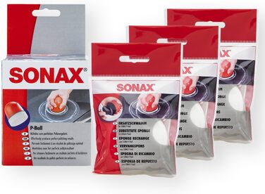 Полірувальний м'яч SONAX P-Ball 417341 змінна губка 3X