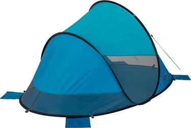 Пляжний навіс McKinley Bora UV50, синє світло/блакитний PETR, один розмір
