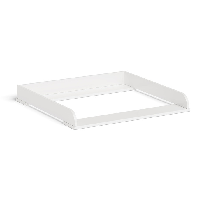 Насадка для пеленального столика BELLABINO Oti Насадка для пеленального столика для комодів Malm, Hemnes, Nordli високоякісна насадка для пеленального столика білого кольору стандарт 10 x 74 x 80 см