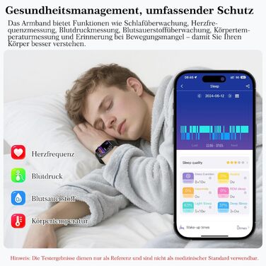 Розумний годинник 2026 для чоловіків та жінок з ЕКГ/годинником на батарейках/ІМТ/ВСР/сечовою кислотою/кров&39яним тиском, 1,57-дюймовий годинник для здоров&39я з функцією телефону, 24-годинний монітор серцевого ритму, SpO2, монітор сну/апное, фітнес-годин