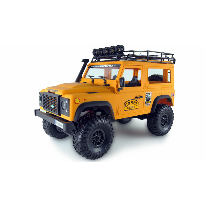 Ліцензійний всюдихід Land Rover, масштабована модель 112, 4WD, RTR, жовтий, 22565 D90X12