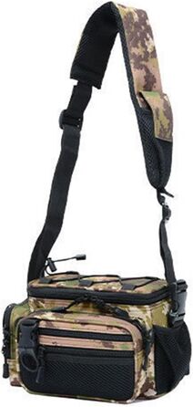 Активний відпочинок, велика місткість, сумка на плече, сумка на пояс, ручна сумка через плече, сумка для рибальських снастей, спеціальна сумка для риболовлі, сумка через плече для відпочинку, сумка для рибальських снастей, камуфляжна сумка одного розміру