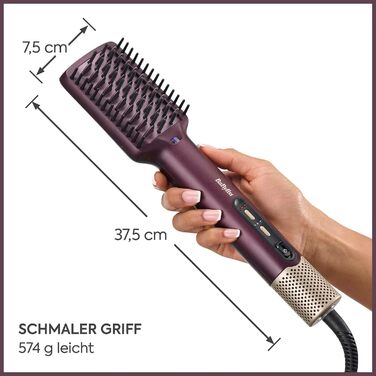 Стайлер для вологого та сухого волосся BaByliss Air Power Smooth, AS6400E