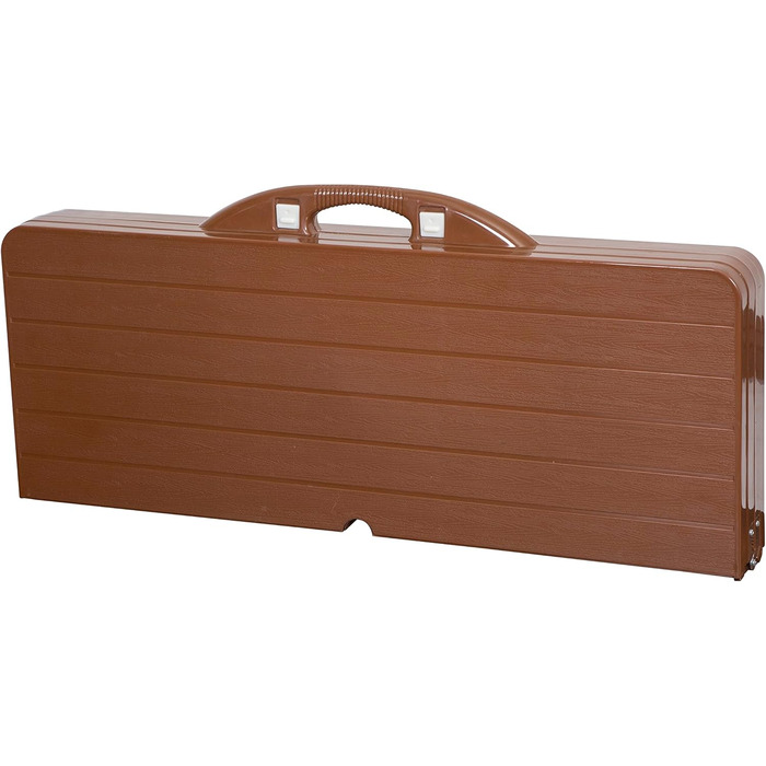 Комплект стільця для пікніка та парасольки Stansport 615, коричневий колір дерева