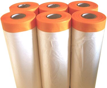 Стрічка Goldband PLUS 270 см x 15 м Малярська стрічка Goldband з фольгою klebemeister.eu, 6 шт.