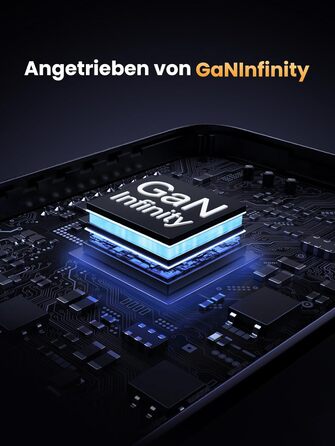 Адаптер живлення з 3 шт. USB-C портом швидкої зарядки Компактний зарядний пристрій, сумісний з MacBook Pro/Air, ноутбуком HP, iPad