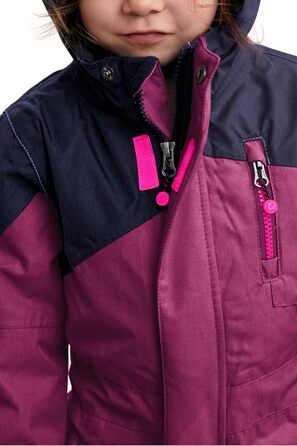 Дитячий лижний комбінезон/сніговий костюм Killtec Unisex Kesley Mini з капюшоном 98-104 Сливовий