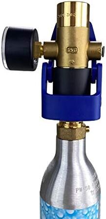 Новий адаптер групи води підходить для регулятора тиску CO2 для Grohe Blue & BubbleBox для балона CO2 вагою 425 г