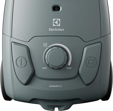 Пилосос із мішком Electrolux EB51C1OG, серія 500, висока фільтрація, потужність 650 Вт, місткість мішка 3 л, рівень шуму 78 дБ, колір океанський зелений