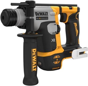 Акумуляторний перфоратор Dewalt 18В SDS-plus DCH172NT (16 мм, безщітковий двигун, електропневматичний ударний механізм, з вбудованим світлодіодним підсвічуванням, вкл. додаткову рукоятку, коробку Tstak, поставляється без акумулятора та зарядного пристрою)