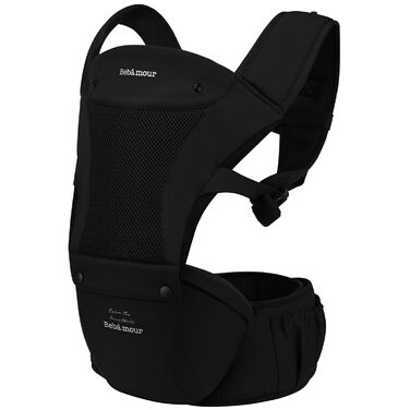 Переноска Bebear, Bebamour для дітей 0-36 місяців, рюкзак-переноска 3D air mesh для новонароджених і малюків, схвалена відповідно