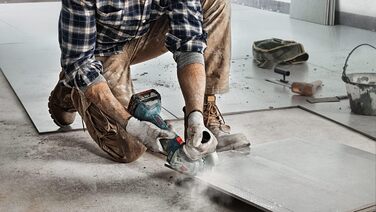 Акумуляторна кутова шліфувальна машина Bosch Professional GWS 180,LI (18 вольт, SOLO, Ø диска 125 мм, у коробці) 125 мм / 4,9 дюйм