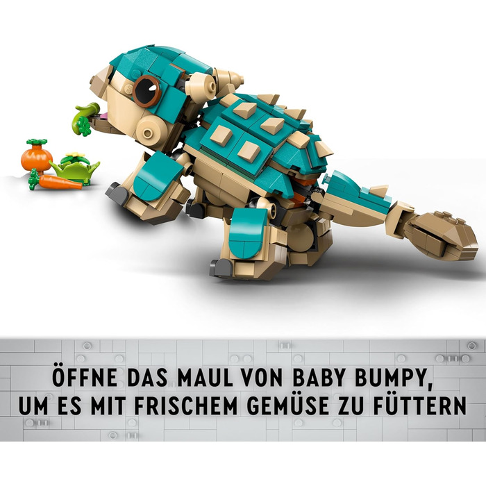 Збірний іграшковий динозавр для шанувальників Jurassic World New Adventures, подарунок для хлопчиків і дівчаток від 7 років 76962