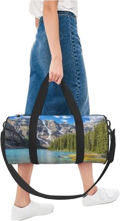 Спортивна сумка для подорожей Банф, чорна, універсальний розмір