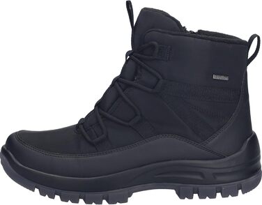 Чоловічі класичні ботильйони Josef Seibel Alaska, розмір 52, ширина G (звичайна), знімна устілка, водонепроникні, розмір 45 EU, чорні