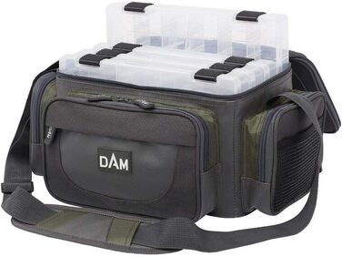 Сумка для риболовлі на спінінг з 4 ящиками для наживок (27x18x5см)