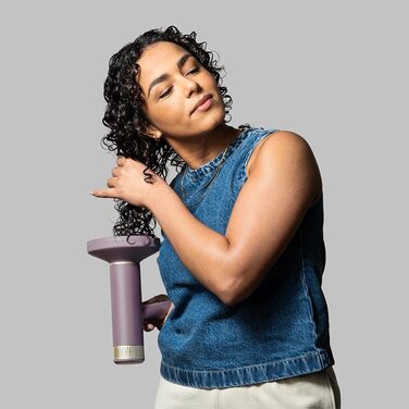 Фен для волосся легкий, довговічний безщітковий цифровий мотор 110 000 об/хв 2 насадки дифузор та концентратор (іонна технологія & Anti-Frizz, 12 режимів нагріву та швидкості) EC8930