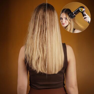 Фен-стайлер Cecotec DryGlam Waves 6in1 Sensor, 1400 Вт, чорний