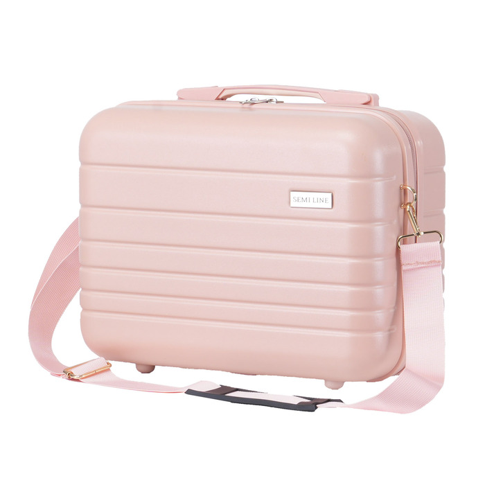 Бьюті-кейс Semi Line 15L Beige (T5965-1)