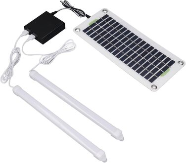 Ліхтар для кемпінгу потужністю 30 Вт з водонепроникним акумуляторним блоком, двома USB-портами 12 В/5 В для використання в наметах та на природі