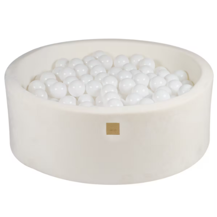 Сухий басейн MeowBaby з кульками, білий