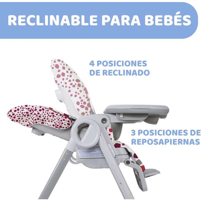 Регульований стільчик для годування від народження до 3 років (15 кг), дитячий стільчик для годування з функцією нахилу та сидіння
