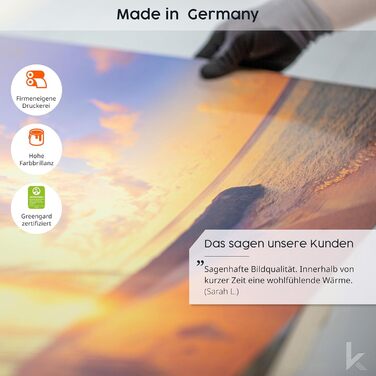 Інфрачервоний обігрівач Knighaus Custom Image & Photo з TV SD та 5-річною гарантією - Зроблено в Німеччині (завантажте власне зображення та створіть унікальний виріб) (800 Вт - біла рамка) - вкл. термостат 800 Вт - біла рамка